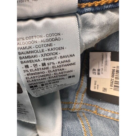 Levi's 721 High Rise Skinny Distressed Jeans Size 24/30 Stretchy Denim NWT $98 - Picture 6 of 13